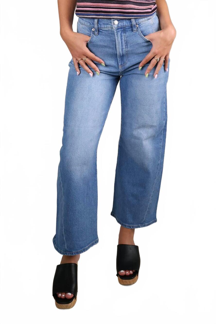 NEW PISTOLA women's kyra bowed ankle jean in hidden gem